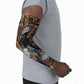 Beautiful Black Woman Arm Sleeves African Tribal Pattern
