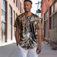 Beautiful Black Woman Baseball Jersey African Tribal Pattern