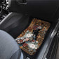 Beautiful Black Woman Car Mats African Tribal Pattern
