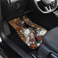 Beautiful Black Woman Car Mats African Tribal Pattern