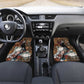 Beautiful Black Woman Car Mats African Tribal Pattern
