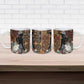 Beautiful Black Woman Ceramic Mug African Tribal Pattern