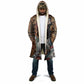 Beautiful Black Woman Cloak African Tribal Pattern