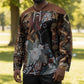 Beautiful Black Woman Hockey Jersey African Tribal Pattern