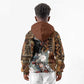 Beautiful Black Woman Kid Hoodie African Tribal Pattern