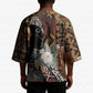 Beautiful Black Woman Kimono African Tribal Pattern