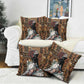 Beautiful Black Woman Pillow Cover African Tribal Pattern