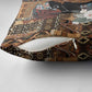 Beautiful Black Woman Pillow Cover African Tribal Pattern