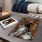 Beautiful Black Woman Puzzle African Tribal Pattern