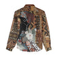 Beautiful Black Woman Women Casual Shirt African Tribal Pattern LT9