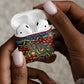 Traditional African Animal Skins Pattern AirPods Case