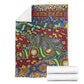 Traditional African Animal Skins Pattern Blanket