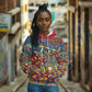 Traditional African Animal Skins Pattern Hoodie