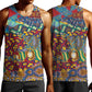 Traditional African Animal Skins Pattern Men Tank Top