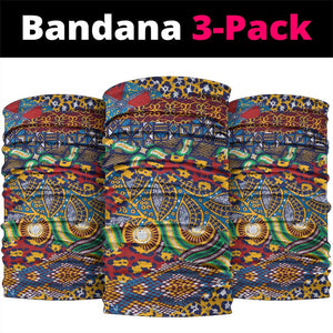 Traditional African Animal Skins Pattern Neck Gaiter LT9