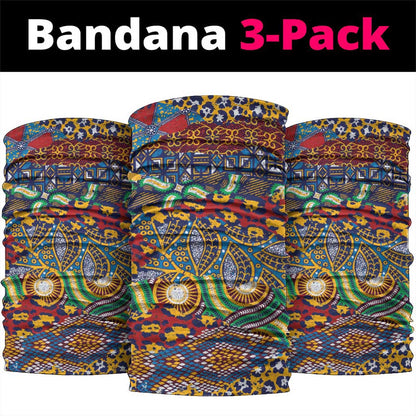 Traditional African Animal Skins Pattern Neck Gaiter LT9