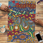Traditional African Animal Skins Pattern Puzzle
