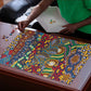 Traditional African Animal Skins Pattern Puzzle