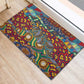 Traditional African Animal Skins Pattern Rubber Doormat