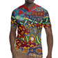 Traditional African Animal Skins Pattern Rugby Jersey