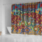 Traditional African Animal Skins Pattern Shower Curtain