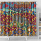 Traditional African Animal Skins Pattern Shower Curtain