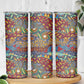 Traditional African Animal Skins Pattern Skinny Tumbler