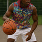 Traditional African Animal Skins Pattern Sleeveless Hoodie - African Pride