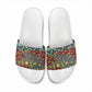 Traditional African Animal Skins Pattern Slide Sandals