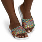 Traditional African Animal Skins Pattern Slide Sandals