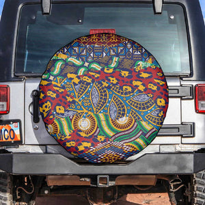 Traditional African Animal Skins Pattern Spare Tire Cover