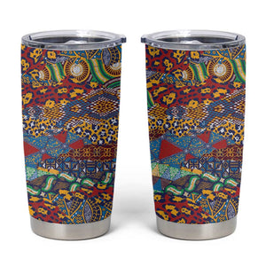 Traditional African Animal Skins Pattern Tumbler Cup