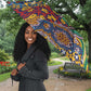 Traditional African Animal Skins Pattern Umbrella