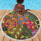 Traditional Ethnic African Vintage Motifs Beach Blanket