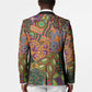 Traditional Ethnic African Vintage Motifs Blazer