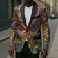 Traditional Ethnic African Vintage Motifs Blazer