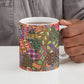 Traditional Ethnic African Vintage Motifs Ceramic Mug