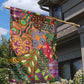 Traditional Ethnic African Vintage Motifs Garden Flag