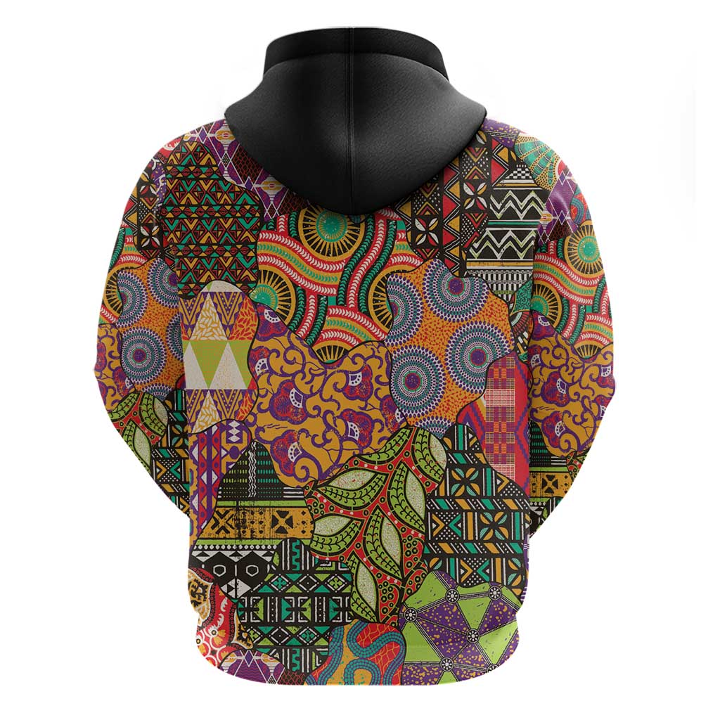 Traditional Ethnic African Vintage Motifs Hoodie