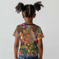 Traditional Ethnic African Vintage Motifs Kid T shirt