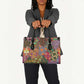 Traditional Ethnic African Vintage Motifs Leather Bag