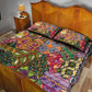 Traditional Ethnic African Vintage Motifs Quilt Bed Set