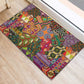 Traditional Ethnic African Vintage Motifs Rubber Doormat