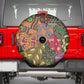 Traditional Ethnic African Vintage Motifs Spare Tire Cover
