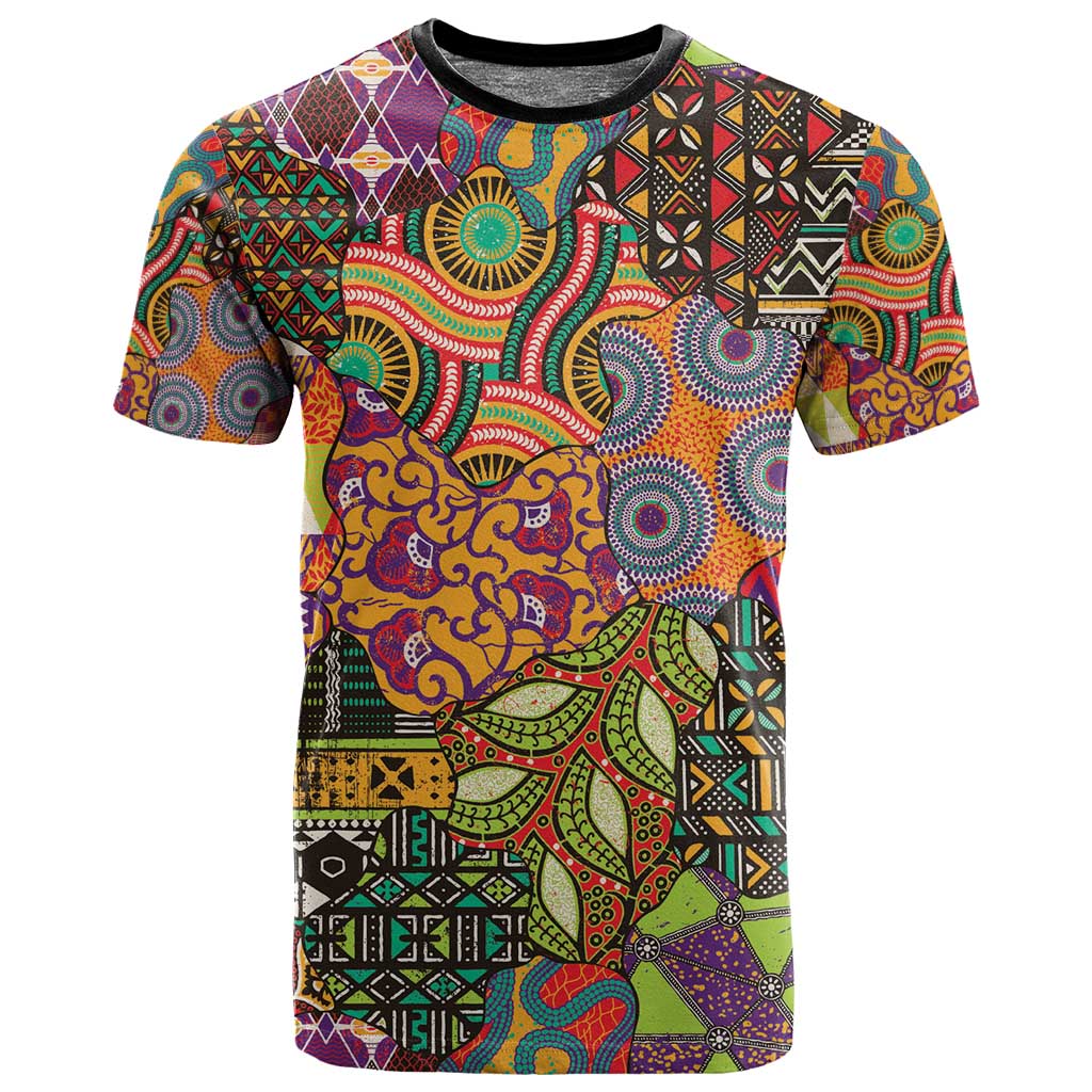 Traditional Ethnic African Vintage Motifs T shirt