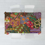 Traditional Ethnic African Vintage Motifs Tablecloth
