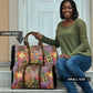 Traditional Ethnic African Vintage Motifs Travel Bag