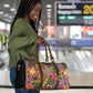 Traditional Ethnic African Vintage Motifs Travel Bag