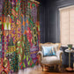 Traditional Ethnic African Vintage Motifs Window Curtain