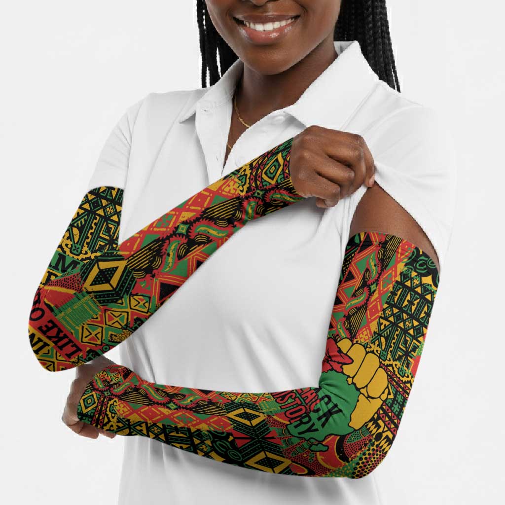 Black History Black Month Dream Like Arm Sleeves